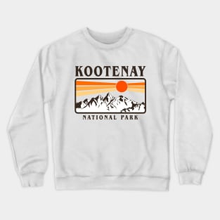 Kootenay national park Crewneck Sweatshirt